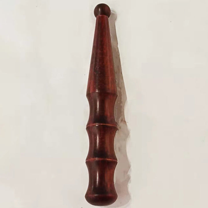 Premium Wooden Massage Roller Stick Natural Wood Body Massager Tool Portable Foot Roller Muscle Relaxation Tool for Home Gym Travel Daily Use Comfort