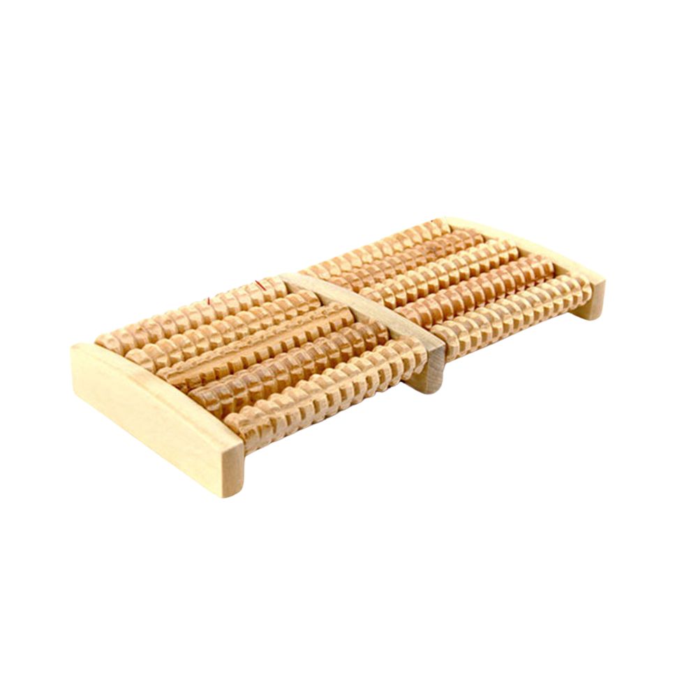 Premium Wooden Massage Tool Set Bamboo Gua Sha Foot Roller Stick Palm Massager Portable Full Body Massage Tools for Home Gym Travel Daily Use