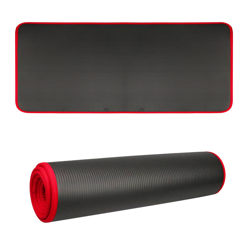 Premium Yoga Mat 10mm Extra Thick Non Slip Exercise Mat 183x61cm NRB Material Reversible Fitness Mat for Yoga Pilates Home Gym Workout Daily Use