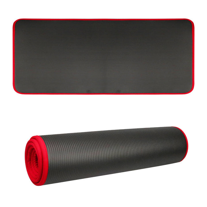 Premium Yoga Mat 10mm Extra Thick Non Slip Exercise Mat 183x61cm NRB Material Reversible Fitness Mat for Yoga Pilates Home Gym Workout Daily Use