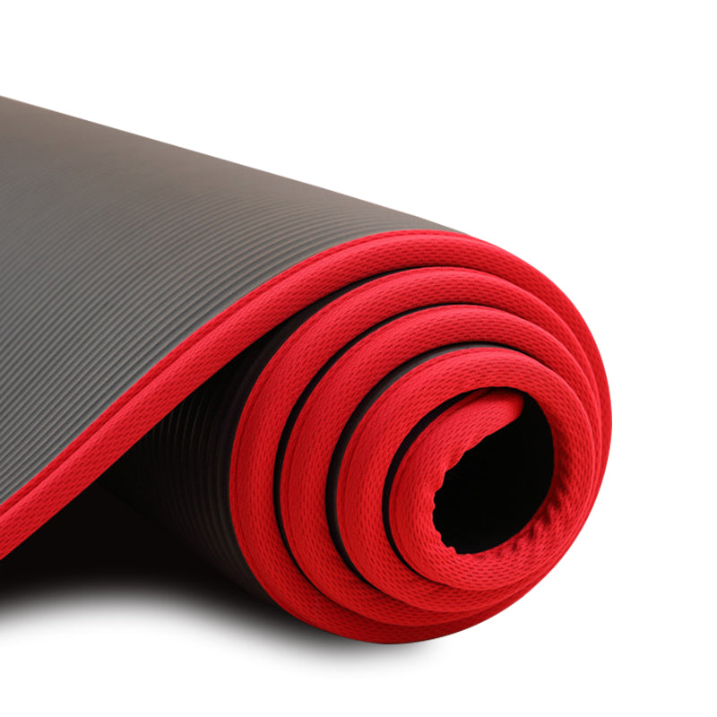 Premium Yoga Mat 10mm Extra Thick Non Slip Exercise Mat 183x61cm NRB Material Reversible Fitness Mat for Yoga Pilates Home Gym Workout Daily Use