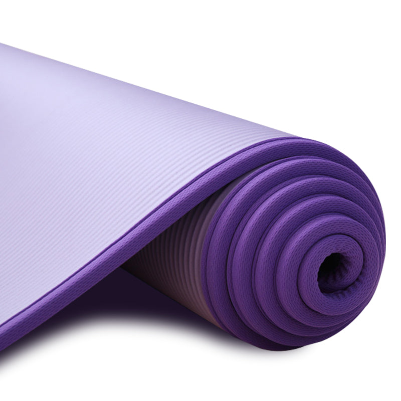 Premium Yoga Mat 10mm Extra Thick Non Slip Exercise Mat 183x61cm NRB Material Reversible Fitness Mat for Yoga Pilates Home Gym Workout Daily Use
