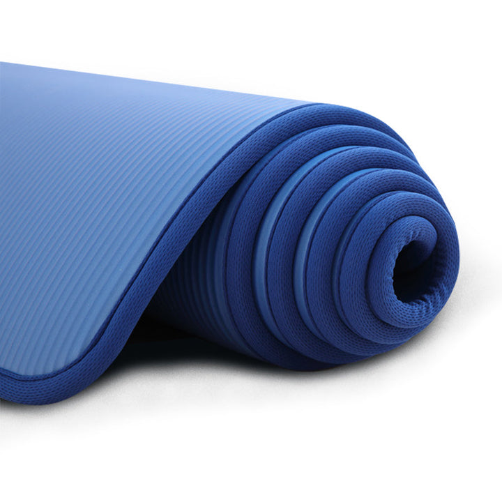 Premium Yoga Mat 10mm Extra Thick Non Slip Exercise Mat 183x61cm NRB Material Reversible Fitness Mat for Yoga Pilates Home Gym Workout Daily Use