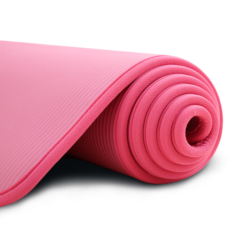Premium Yoga Mat 10mm Extra Thick Non Slip Exercise Mat 183x61cm NRB Material Reversible Fitness Mat for Yoga Pilates Home Gym Workout Daily Use