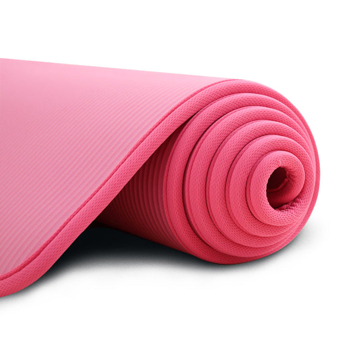 Premium Yoga Mat 10mm Extra Thick Non Slip Exercise Mat 183x61cm NRB Material Reversible Fitness Mat for Yoga Pilates Home Gym Workout Daily Use