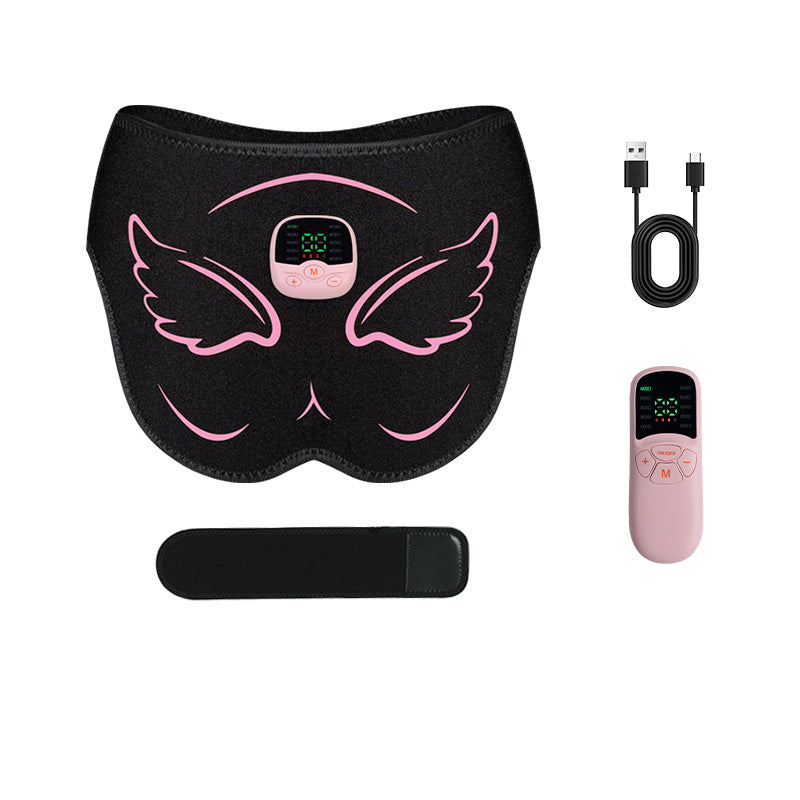 Premium EMS Hip Trainer with Remote Control | 10 Modes & 30 Intensity Levels for Buttocks Toning and Muscle Stimulation | USB Rechargeable Body Massager - PhysioFitLab