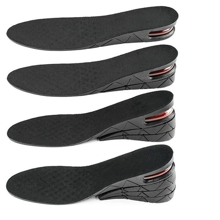 Premium Height Increase Insoles - Air Cushion Elevator Inserts for Men & Women, Adjustable 3-9cm Lift Kits for Comfort and Support, Shock Absorbent - PhysioFitLab