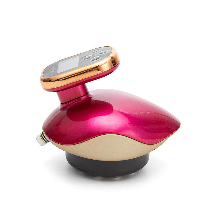 Premium Cupping Massager LCD Display Vacuum Suction Cups EMS Anti-Cellulite Fat Burner, Slimming Therapy with Magnet &